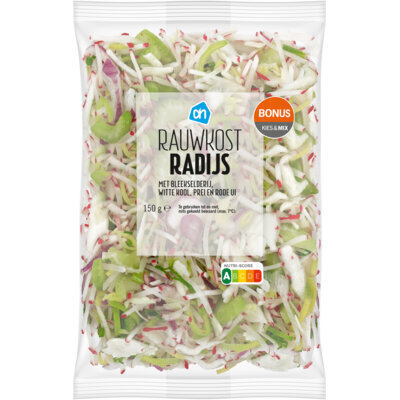 Pittige radijsmix (zak, 150g)