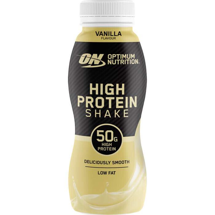 Optimum Nutrition High protein shake vanilla (0.5L)