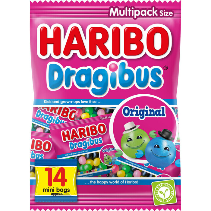 Haribo Dragibus uitdeel (Zak, 350g)