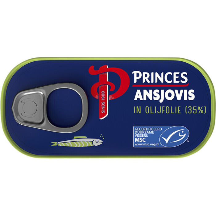 Ansjovis in olijfolie (Blik, 46g)