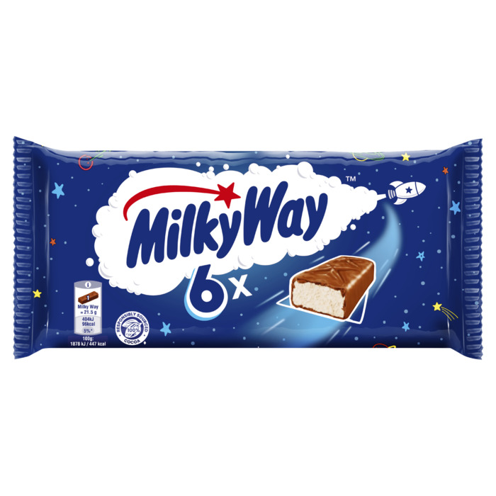 Milky Way 6 x 21, 5g (6 × 21.5g)