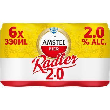 Amstel Radler Bier Citroen Blik 6 x 33 cl (6 × 33cl)