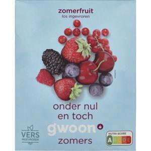 G'woon dv zomerfruit 250gr (250g)