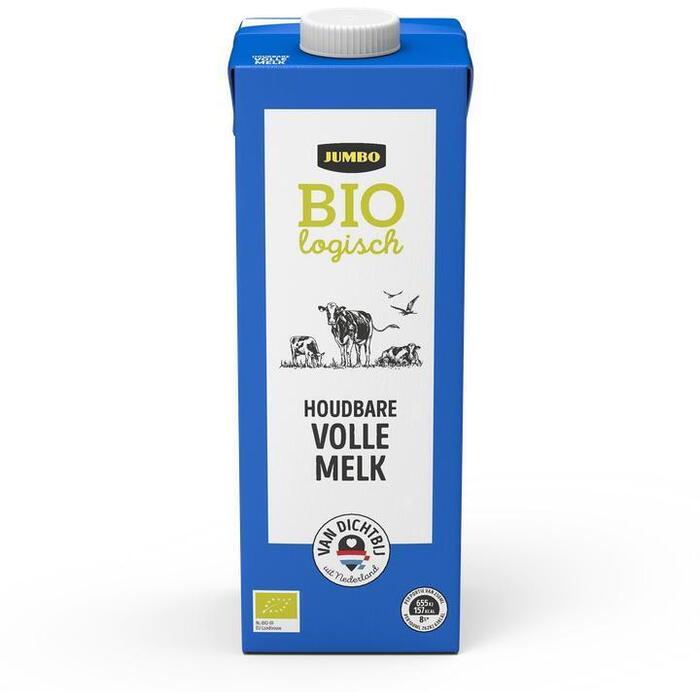Biologische Volle Melk lang houdbaar (pak, 1) (1L)