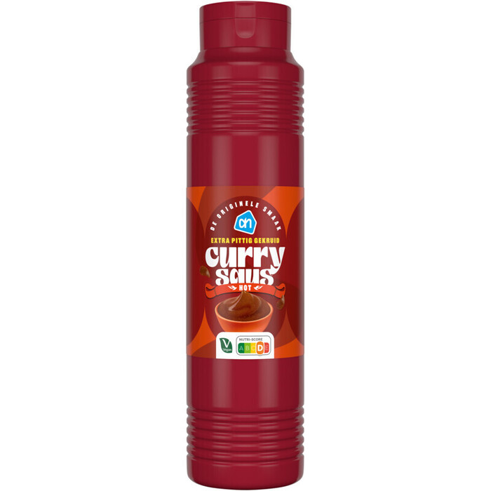 AH Curry saus hot (0.8L)