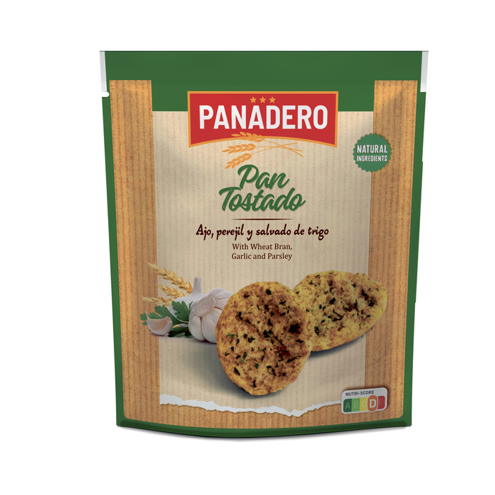 Pan tostado ajo y perejl (160g)