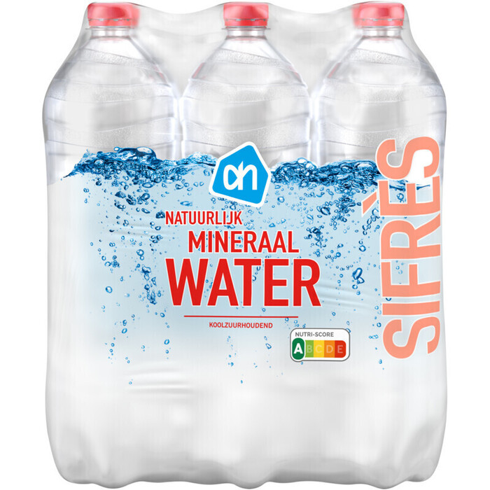 AH Mineraalwater koolzuurhoudend (6 × 1.5L)