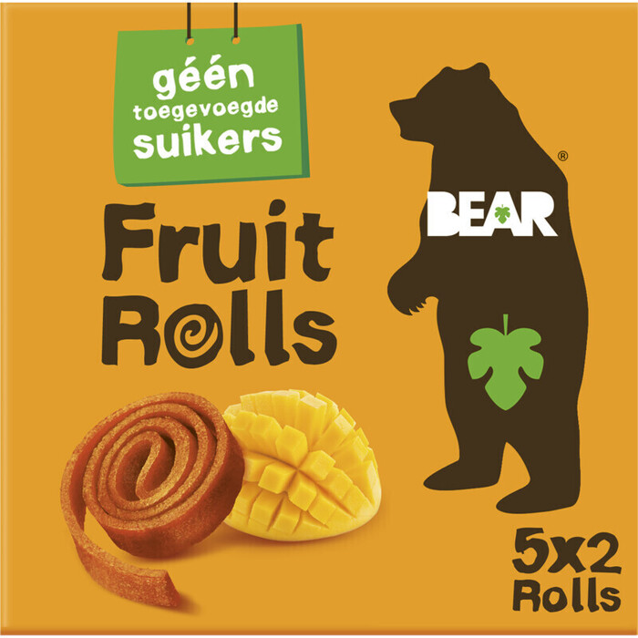 Mango Pure Fruit Yo Yos 10 Fruit Rolls (5 × 20g)