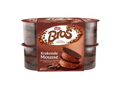 Bros Krakende Mousse 4 x 57g (4 × 57g)