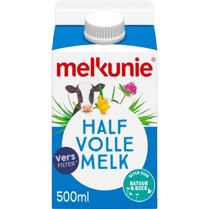 Halfvolle melk (Stuk, 0.5L)