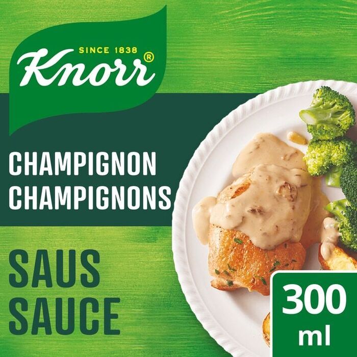 Saus champignon roomsaus (Pak, 30cl)