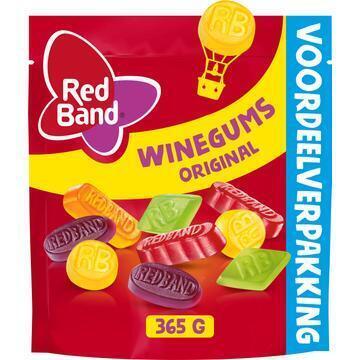 Red Band Winegums Original Voordeelverpakking 365 g (365g)