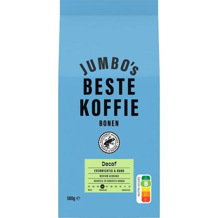 Jumbo's Beste Koffiebonen Decaf 500g (500g)