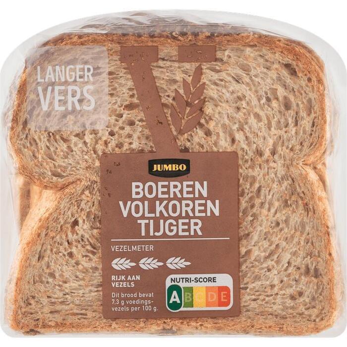 Jumbo - Boeren Tijgerbrood Volkoren - Half
