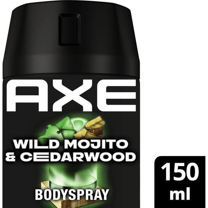 Deo-bodyspray men wild mojito & cedarwood (150ml)