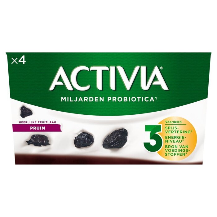 Activia yoghurt pruim (Set, 125g)