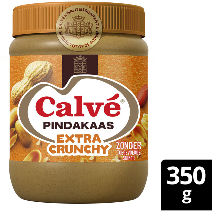 Calvé Pindakaas extra crunchy (350g)