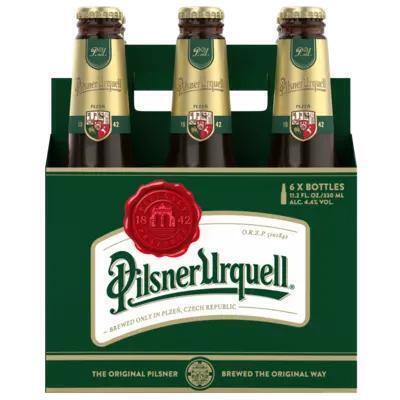 Pilsner Urquell Pilsners 30cl fles (rol, 1.98L)