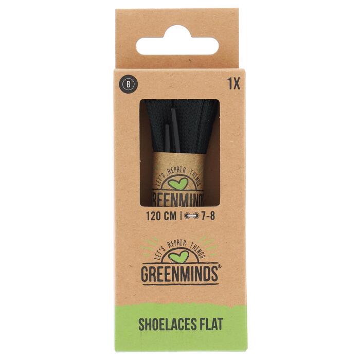 Greenminds Sportveters Zwart 120cm 1 Paar