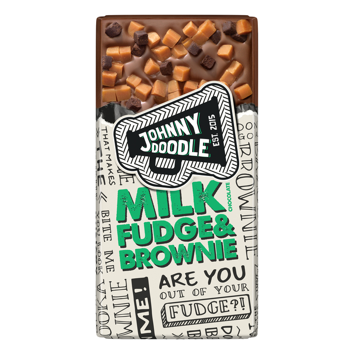 Johnny Doodle Milk fudge & brownie (150g)
