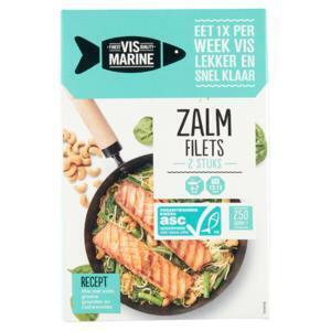 Vismarine zalmfilet asc 250 gr (250g)