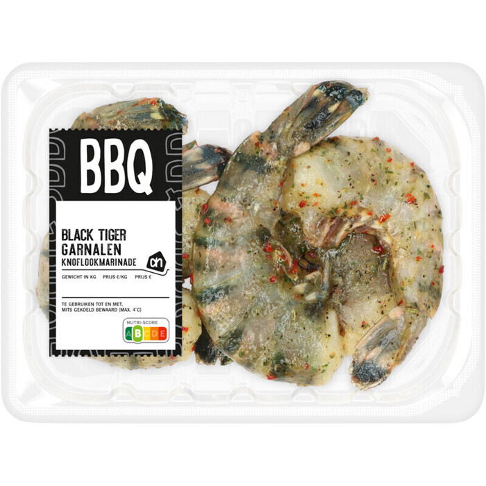 AH BBQ black tiger garnalen knoflook (210g)