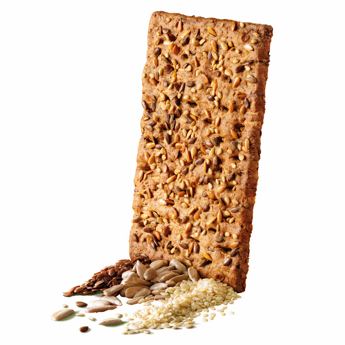 Bolletje Vezelrijke zadencrackers lijn- en sesam (12 × 22.1g)
