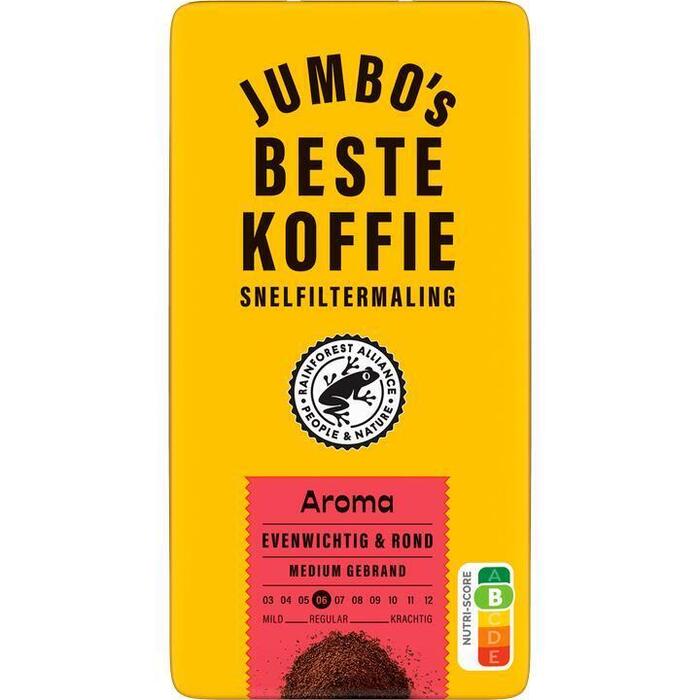 Jumbo's Beste Koffie Snelfiltermaling Aroma 250g (250g)