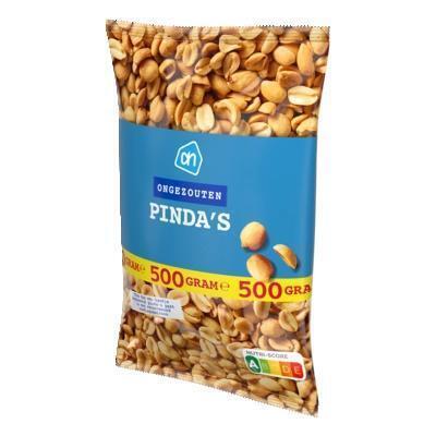 AH Pinda's ongezouten (500g)