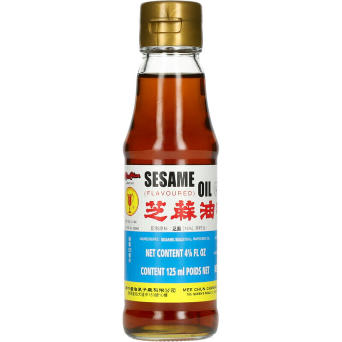 Mee Chun sesamolie aroma fles 125 ml (125ml)