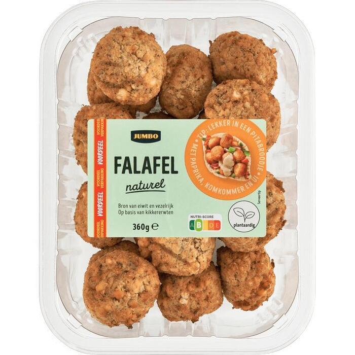 Jumbo Falafel Naturel Voordeelverpakking 360g (360g)