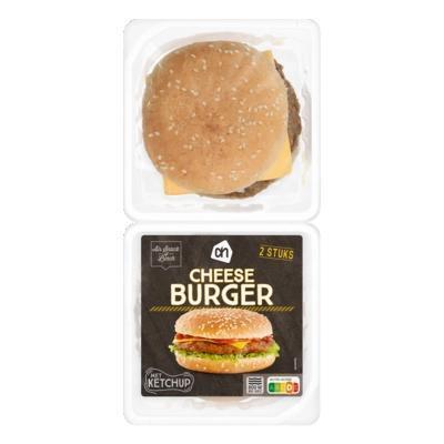 AH Broodje cheeseburger (311g)