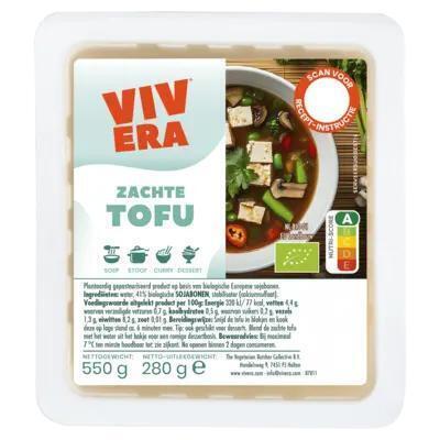Vivera Zachte tofu (550g)