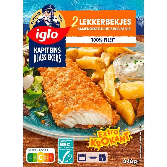 Lekkerbekjes naturel (Doos, 2 × 120g)