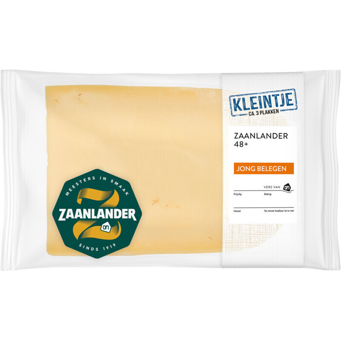 AH Zaanlander Jong belegen 48+ plakken kleintje (110g)