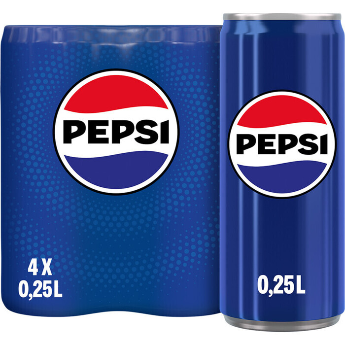 Pepsi Regular 4-pack (4 × 250ml)
