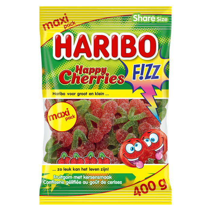 Haribo Happy Cherries F!zz 400 g (400g)