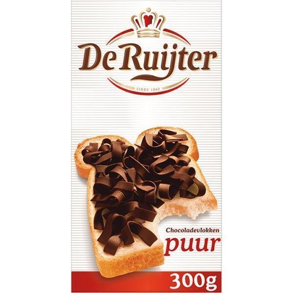 Chocoladevlokken puur (Stuk, 300g)