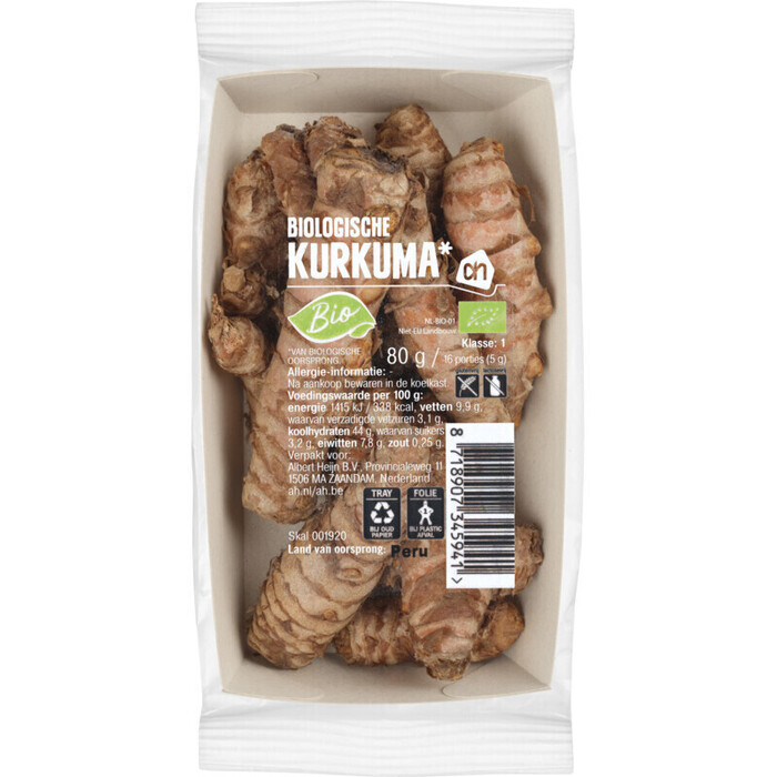AH Biologisch Kurkuma (80g)