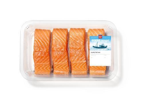 Zalmfilet m/h 500gram gg (500g)