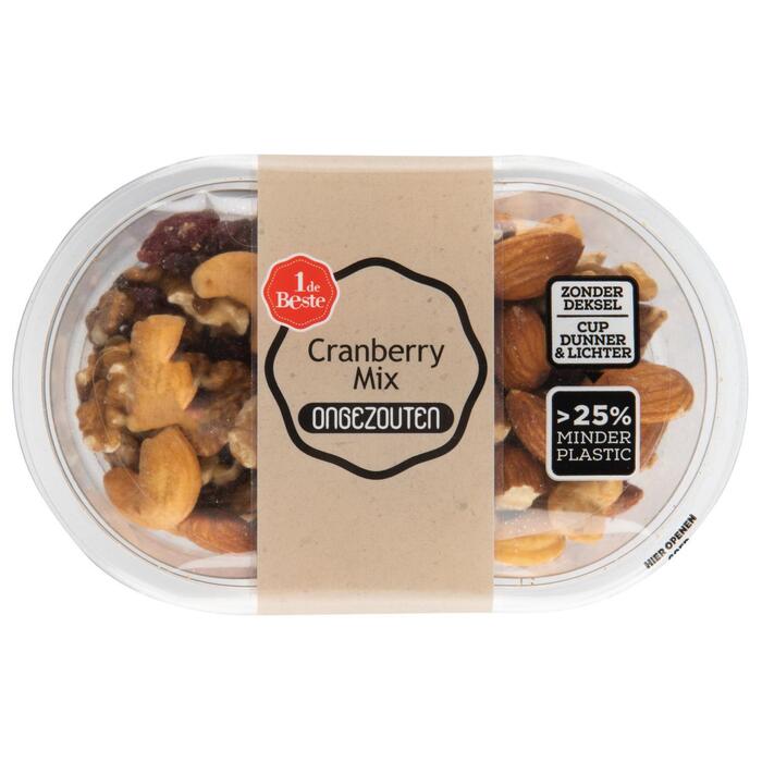 Cranberry mix ongezouten (150g)