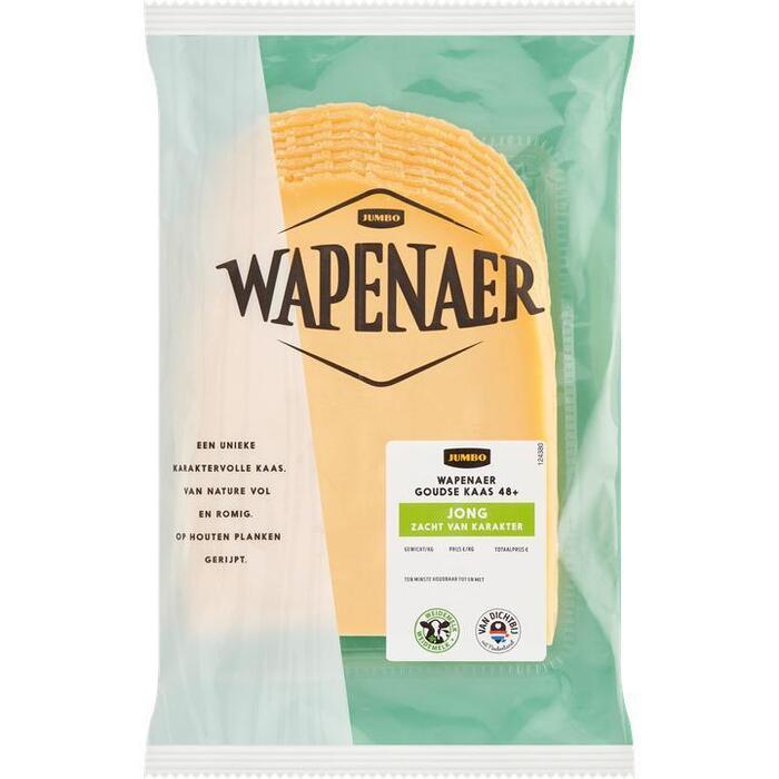 Jumbo Wapenaer Gesneden Noord Hollandse Kaas 48+ ca. 230g (225g)
