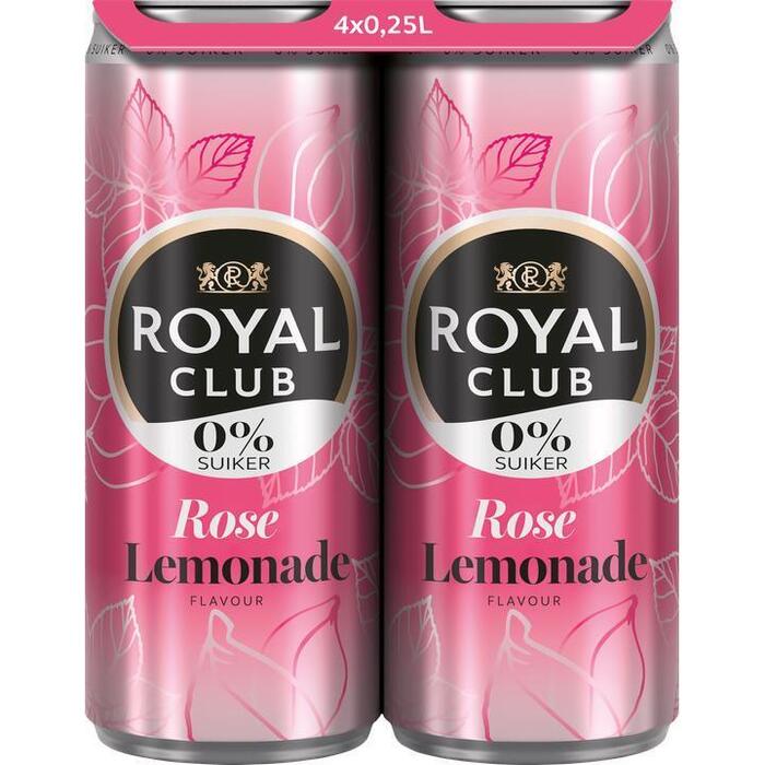 RC Rose Lemonade 0% 4 x 250ML