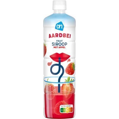 AH Siroop aardbei (0.75L)