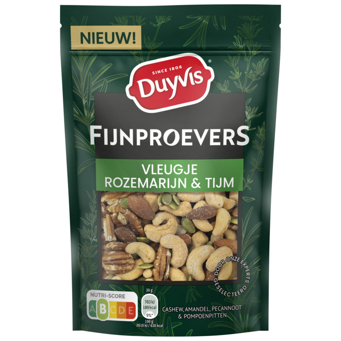 Duyvis Fijnproevers Vleugje Rosemary & Thyme 140 gr (140g)
