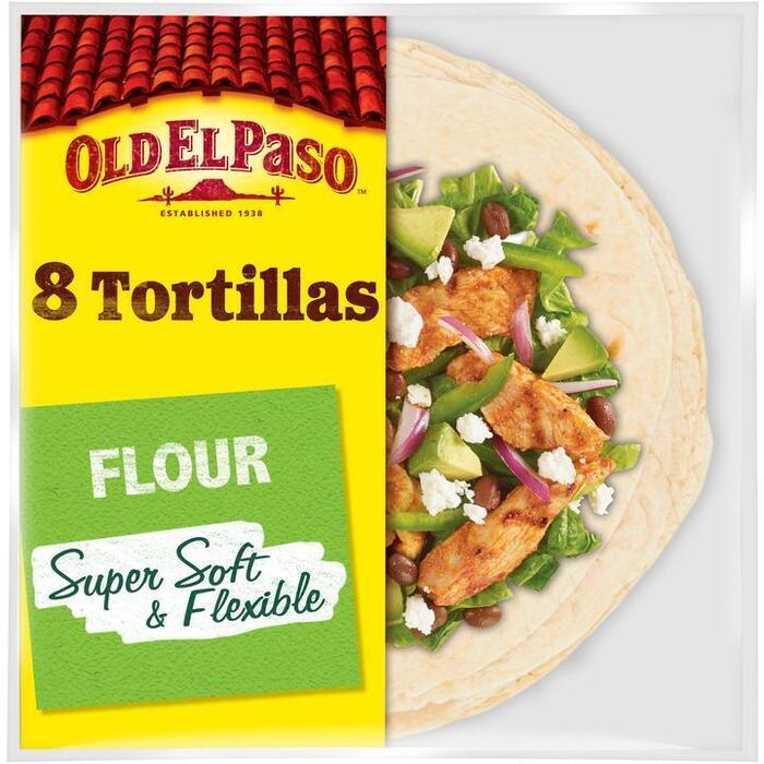 Old El Paso Wrap Tortilla Medium 8 Stuks