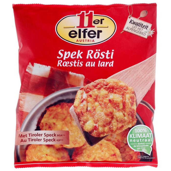 Ambachtelijk spek rosti (Zakje, 350g)