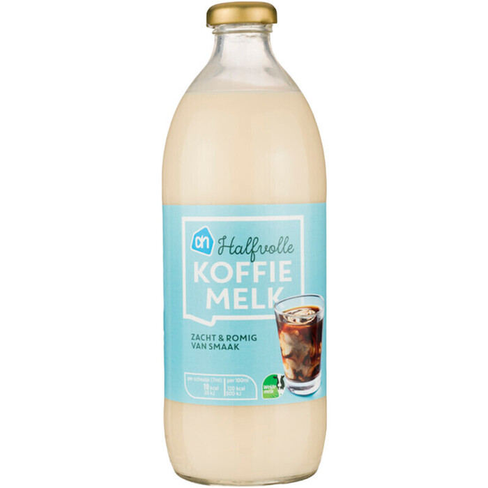 AH Halfvolle koffiemelk (186ml)