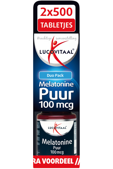 Lucovitaal Melatonine puur 100 mcg