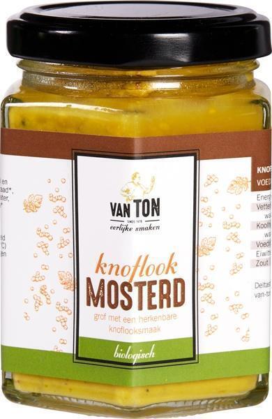 Mosterd met knoflook (170g)